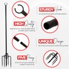 Utopia Home String Light Poles Circle, 9FT Light Poles for