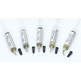 TechDiamondTools Diamond Polishing Compound Kit of 5 Lapping Paste USA Made 400 500 600 800 1050 Grit Lapidary Paste for Rock Glass Metal Jewelry Resin Marble with High Concentration of Diamond Powder