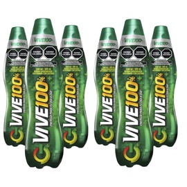 Vive 100% - (6 Pack) 16.9 fl oz - Made In Mexico (Original)