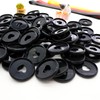 ITSYHPRO 100pcs Discbound Discs Plastic Expander Binder Rings Disc Planner