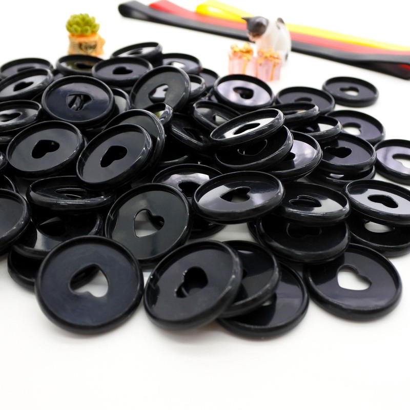 ITSYHPRO 100pcs Discbound Discs Plastic Expander Binder Rings Disc Planner