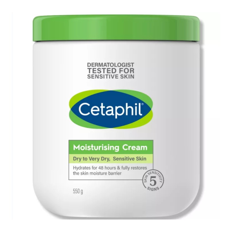 CETAFORM CETAPHIL MOISTURISING CREAM FOR FACE AND BODY 550G