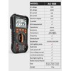 Aicevoos Multimeter Digital Multimeter, 9999 Counts DC AC Voltmeter and