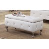 Kings Brand Furniture Bench, White