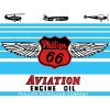 Phillips 66 Petroleum NEW METAL SIGN: Aviation Engine Oil - Cool Wings Logo!