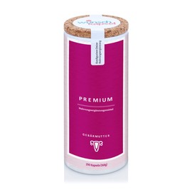 Uterus Premium Dietary Supplement from the German Desired Capsule Manufactory. With Unique Ingredients. Micronutrients for the Uterus with Optimal Bioavailability