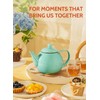 Sweese Teapots for Tea, 27 oz Porcelain Tea pot with
