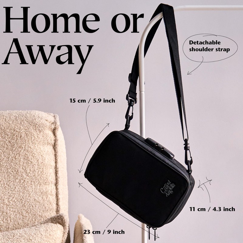 COAST ANGELS Smell Proof Bag with Lock – Smell Proof