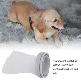 Capture Filter Refill, 10pcs Disposable Electronic Head Lice Comb Filters Easy to Use Head Lice and Nit Capture Filters with Translucent Mesh, Semi Transparent Mesh