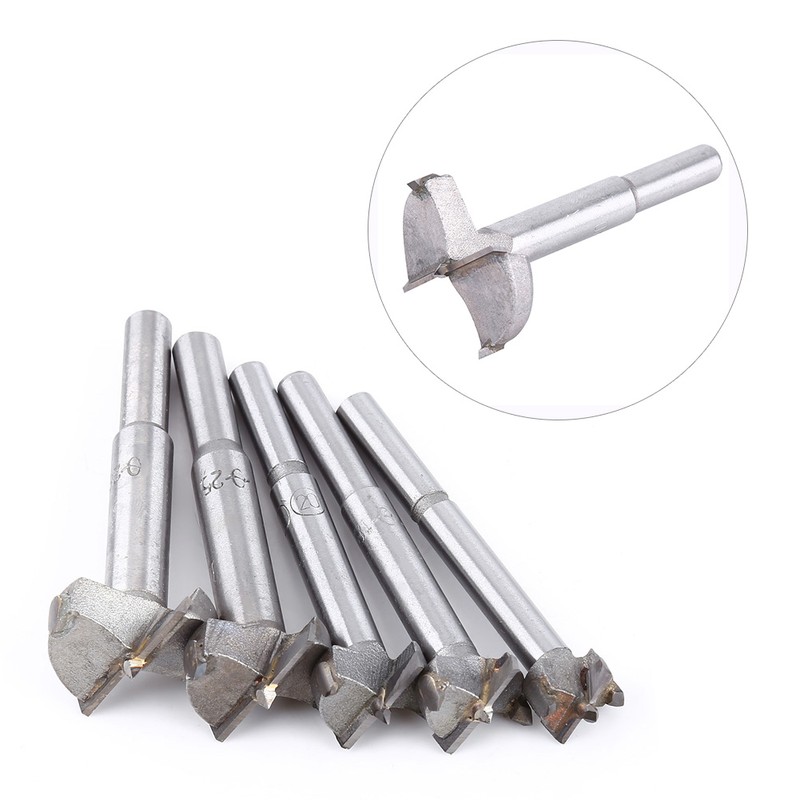 10pcs 14-50mm Forstner Drill Bit Set Flat Wood Drilling Woodworking