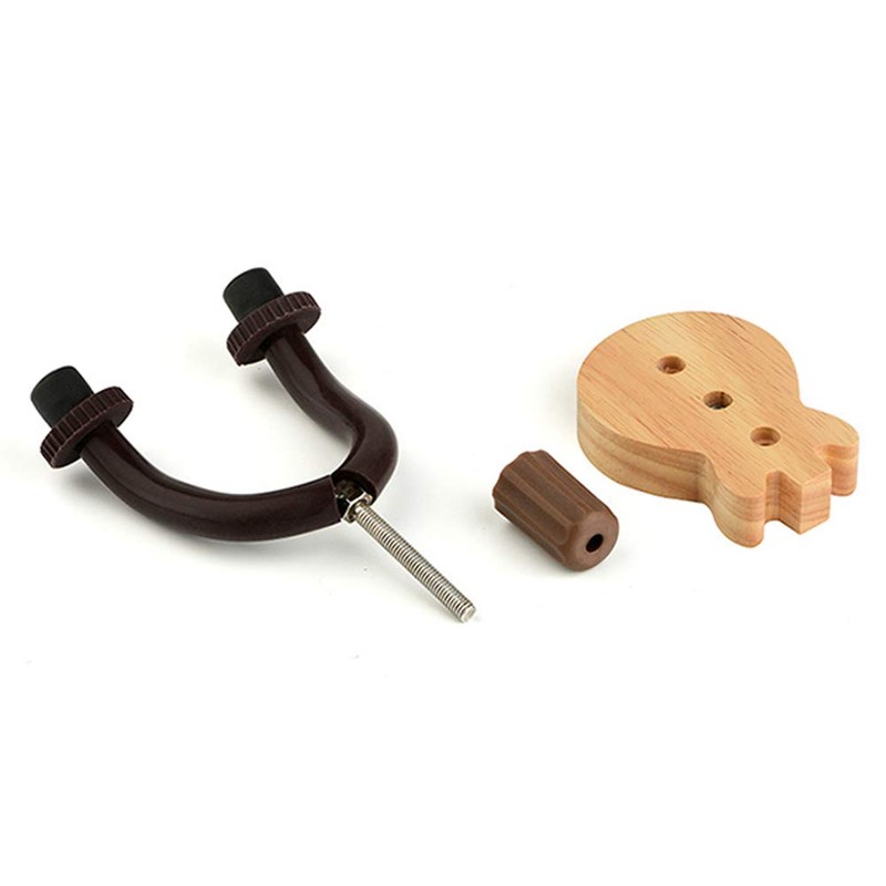 Koldot 2 Pack Wooden Guitar Hanger for Acoustic Electric Bass