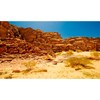 Desert Reptile Tank Background Blue Sky Rock Boulders Terrarium Background