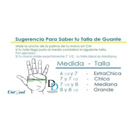 UniSeal Guante Látex Uniseal Con 100