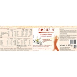 BCM Reduzin Diet Shake Starter Shake Bourbon Vanilla for the First 2 Diet Start Days