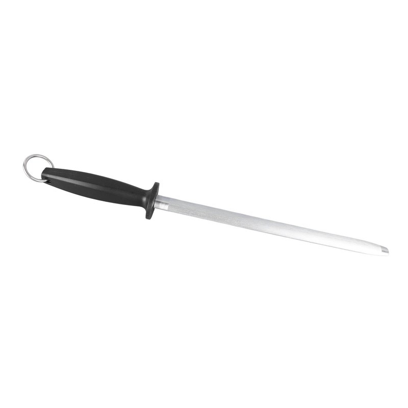 12in High Carbon Steel Hand Held Knife Sharpener Rod Professional