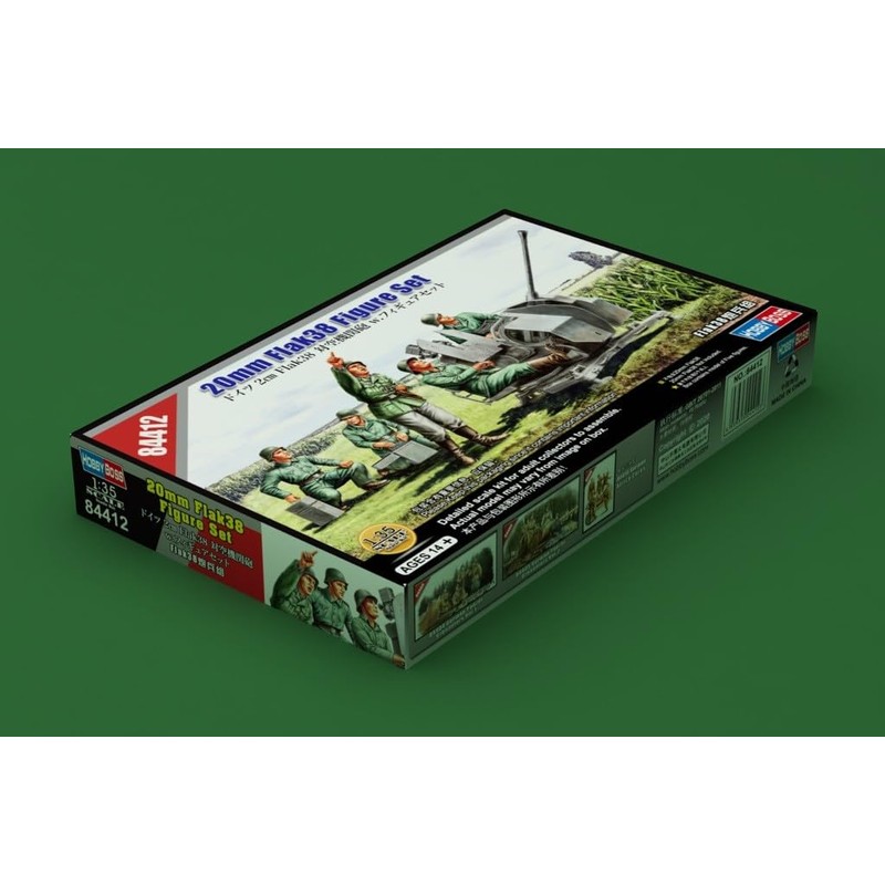 Hobbyboss HBB84412 Flak38 Figure Set 1:35-20 mm