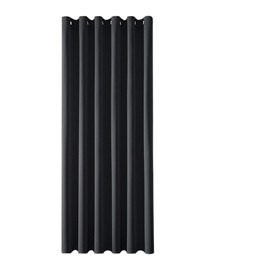 MRTREES Blackout Window Curtains for Bedroom, Black Thermal Door Curtain, Pack of 1, 52x84 Inch 132x214 CM, Room Divider Curtain