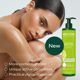 Weleda Hydrating Body Lotion with Citrus, Body Moisturiser with Hyaluronic Acid & Aloe Vera, Moisturising Cream For Men & Women, 100% Certified Natural, Organic, Vegan, 250ml