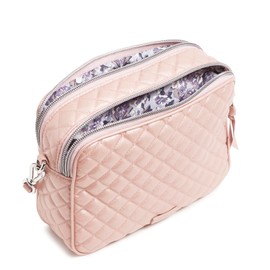 Vera Bradley Cotton Evie Crossbody Purse, Rose Quartz