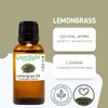 GreenHealth Lemongrass - 8 fl oz (237 ml) Glass Bottle