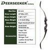 Deerseeker Archery 60" Recurve Bow Set with Arrows Traditional Bow