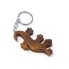 Key animals Animals Lizards Gecko Lizard Wood and Metal Keyring