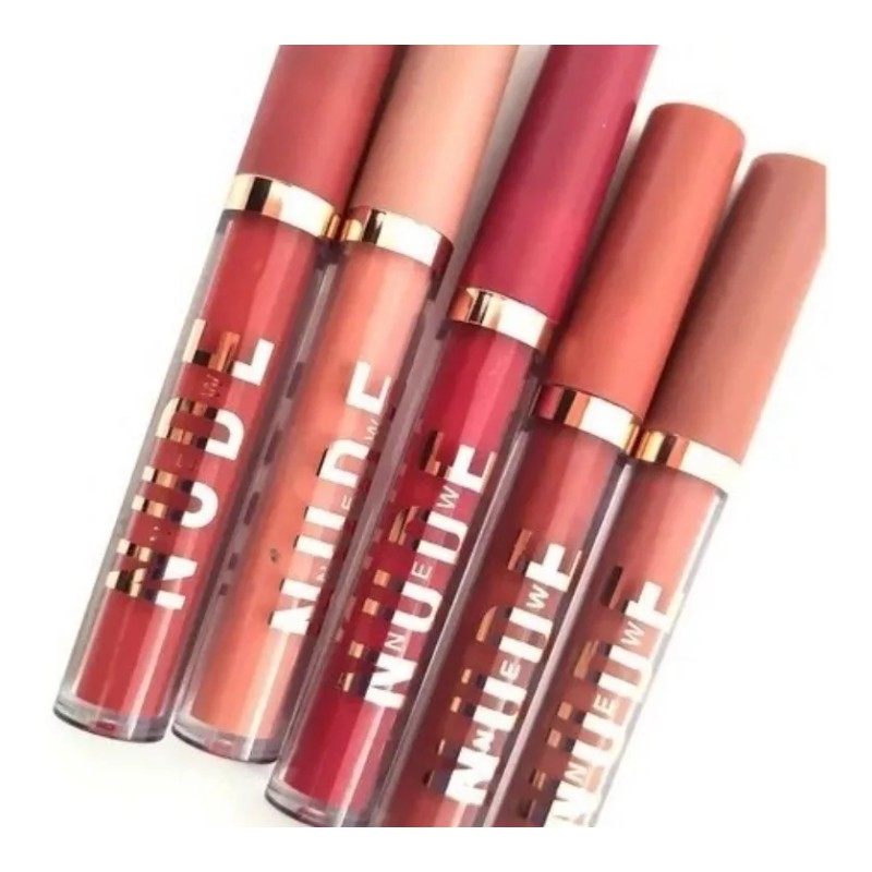 Favorbeauty Kit 12 Labiales Mate, Sombras Para Ojos, Delineador De