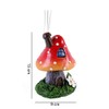 Something Different Wholesale Bright Multicolor Toadstool House Design Incense Cone