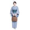[Tayutafu] Kurume Woven Kimono, Washable Kimono, Tailored Kimono, Single Clothing,