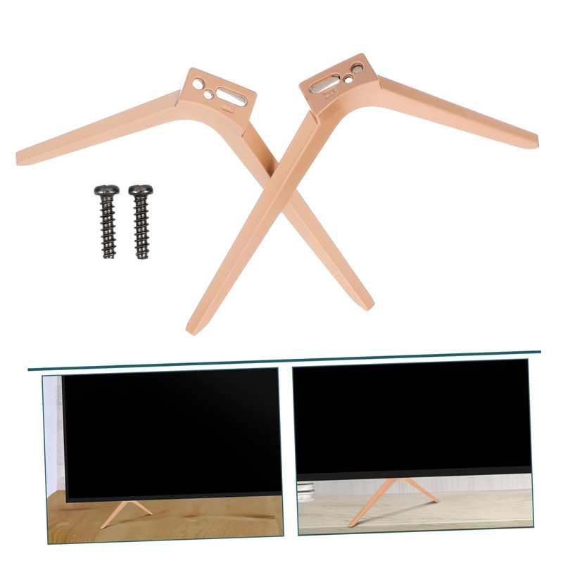 iplusmile 1pair Tv Stand Legs Support for Flat Panel Tvs