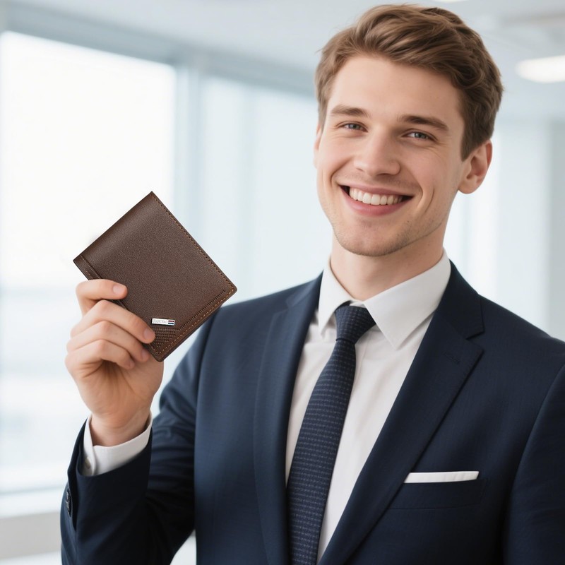 Energather Wallets for Men, Bifold Wallets with Multiple Card Slots,