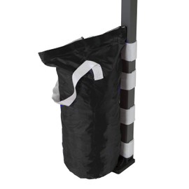 Bulhawk® SET OF 4 HEAVY DUTY POP UP GAZEBO LEG SUPPORTS FOOT WEIGHTS SAND BAGS (Black)