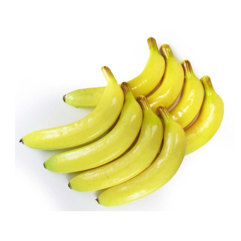 GuCra Bananas Realistic Model Food Samples Fruit Model (8 AA)