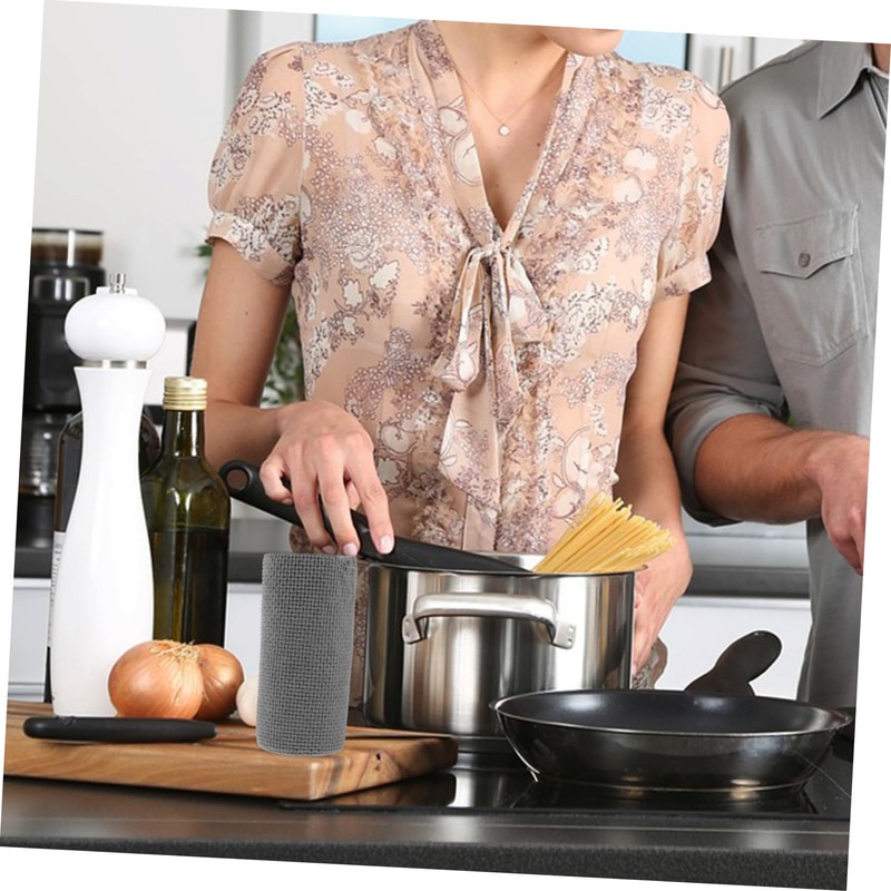 Mobestech 1Roll Kitchen Washcloth Roll Non Woven Fabric Dish Towels