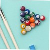 GRIRIW Resin Training Billiard Ball for Pool Practice Durable Cue