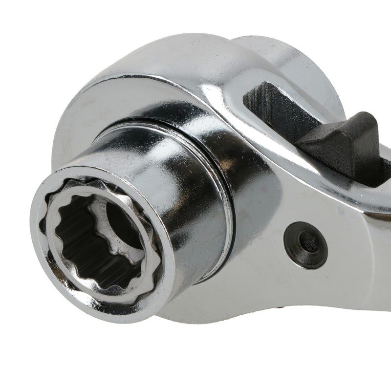 Scaffolding Spanner Ratcheting Ratchet Podger Scaffolders Wrench 14 17 19