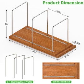 KORRTFID Vinyl Record Storage Holder Stand for 70 LPs, Solid Sapele Wood Vinyl Record Display with Now Playing Stand, Albums Holder for Albums Storage Organizer (Sapele Wood)