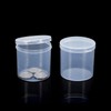 Aoktorkit 10PCS Containers Box Case Sets,Round Transparent Plastic Organizer;6.1 *