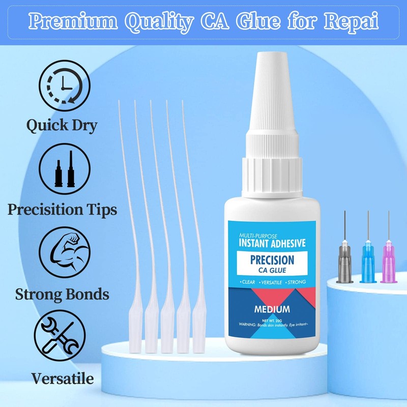 Medium CA Glue Adhesive for Metal and Stones - Quick