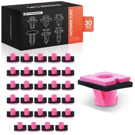 A-Premium 30PCS Nylon Garnish Moulding Clip with Sealer Fastener Retainer Compatible with Kia Sorento 2011-2015, Telluride 2020 & Hyundai Kona 2018, Santa Fe 2013-2019, Santa Fe Sport 2013-2018