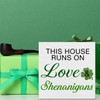 St. Patrick's Day Decorations, This House Runs on Love and
