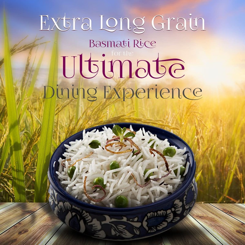 Shahzada Supreme Basmati Rice 10 Lbs – Extra Long Grain,
