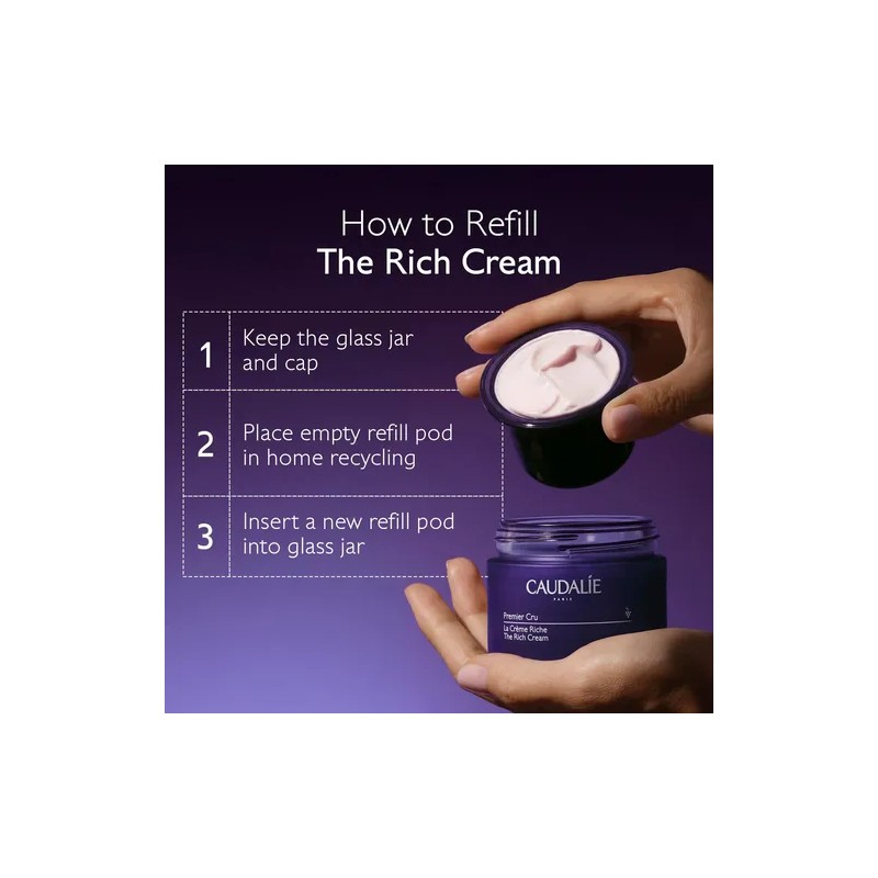 Crema Rica Reparadora De Barrera Cutánea Caudalie Premier