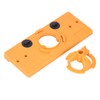 Hinge Hole Saw Jig ABS Concealed Hinge Drilling Guide Locator