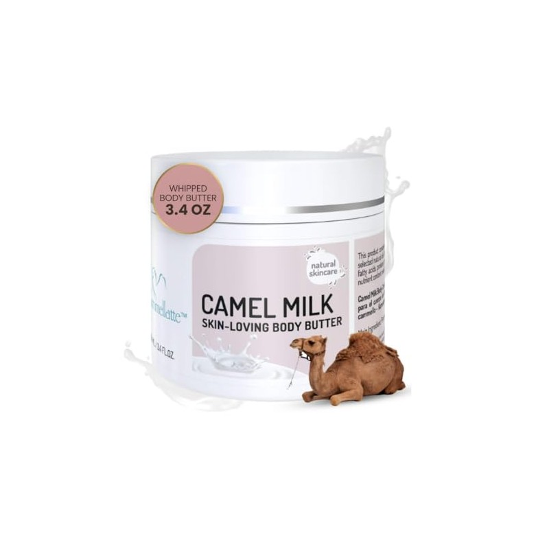 Cammellatte Manteca corporal de leche de camello con manteca de