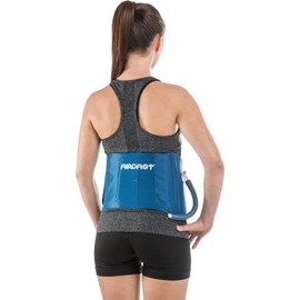 Aircast Cryo/Cuff Cold Therapy: Back/Hip/Rib Cryo/Cuff with Non-Motorized (Gravity-Fed) Cooler, One Size Fits Most