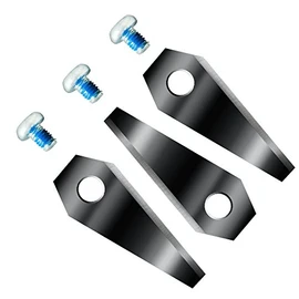 Titanium Black Label Extreme Again Hardener and Sharpener. 12 Replacement Blade for Bosch Indego Extra Firm Titanium Carbide Coated Dual Sided – Reversible Blades Replacement Blades