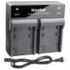 Kastar DMW-BLF19 Battery & Dual Charger for Panasonic Lumix DMC-GH3