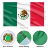 AhfuLife Mexico Flags 5ft x 3ft for Party Decoration 1/2