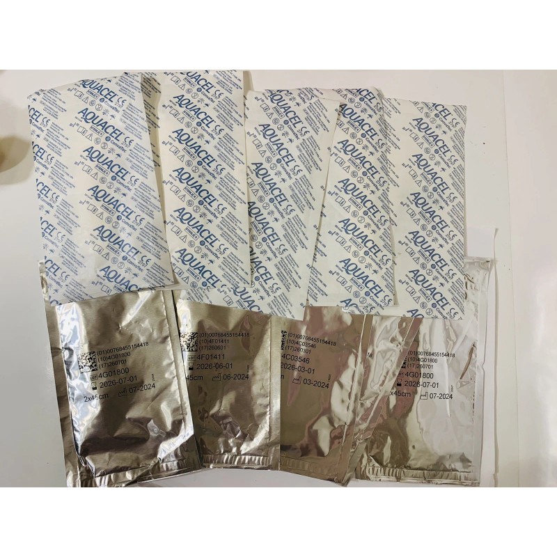 Aquacel 10 AQUACEL Hydrofiber 0.75"x18" Ribbon Dressing & AQUACEL 0.75"x18"